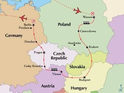 15-Day Europe Tour Itinerary