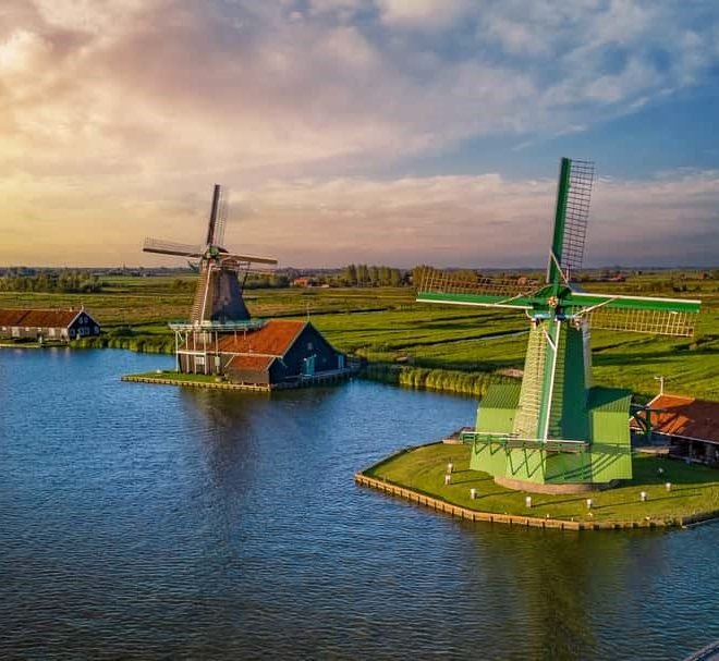 Discovering Windmills in Zaanse Schans