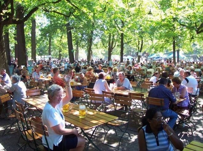 Munich beer gardens