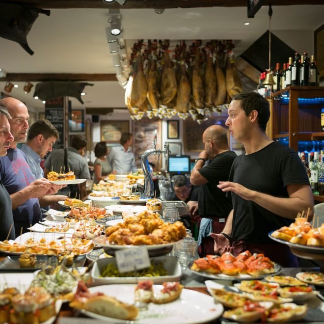 Tapas tasting in Spain