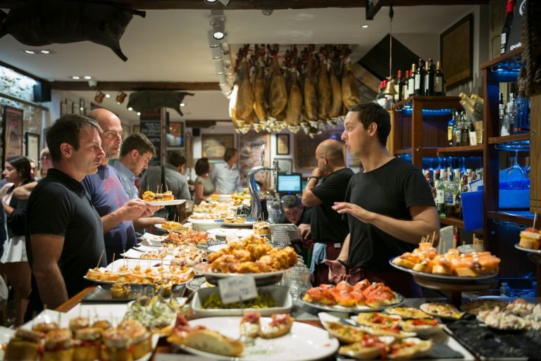 Tapas tasting in Spain