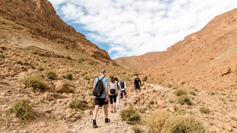 Atlas Mountains hiking in Morocco