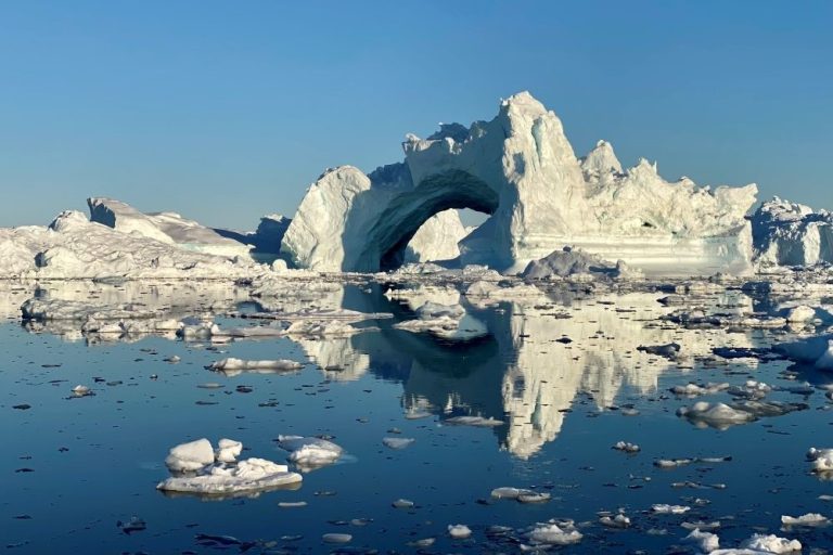 Exploring the Ilulissat Icefjord in Greenland