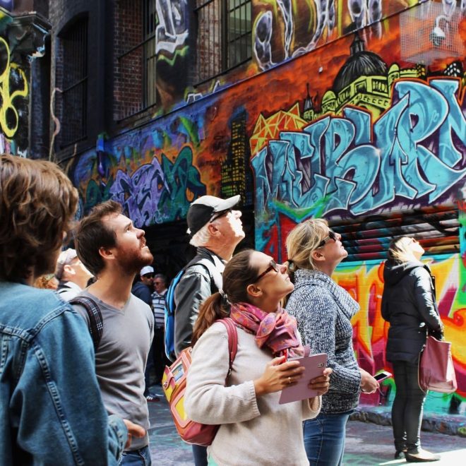 Melbourne’s street art scene