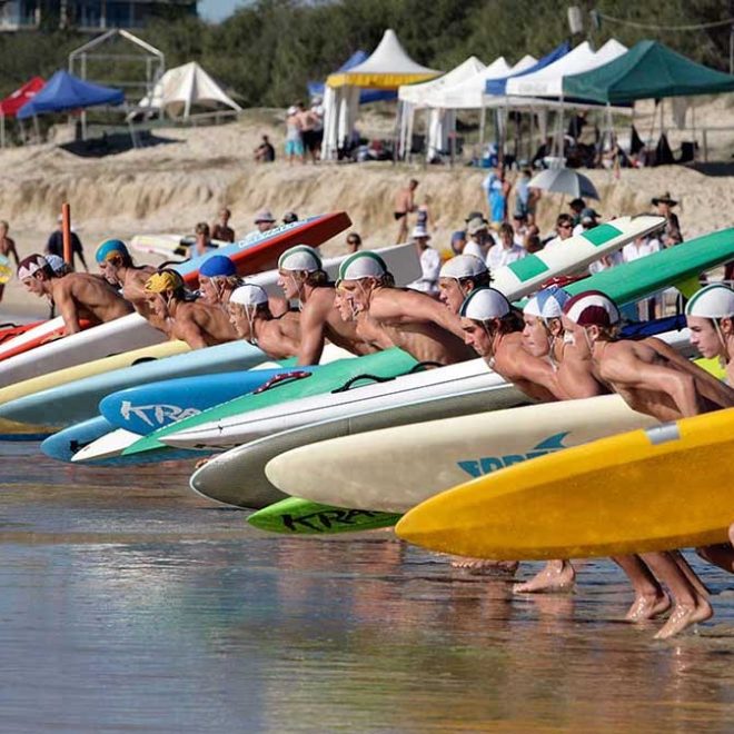 Surfing competitions in Australia